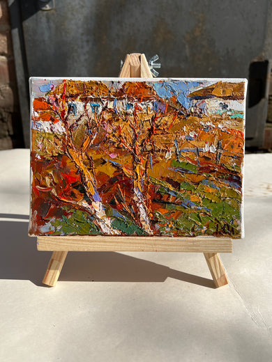 Autumn Afternoon by Oleksiy Ivanyuk |  Context View of Artwork 