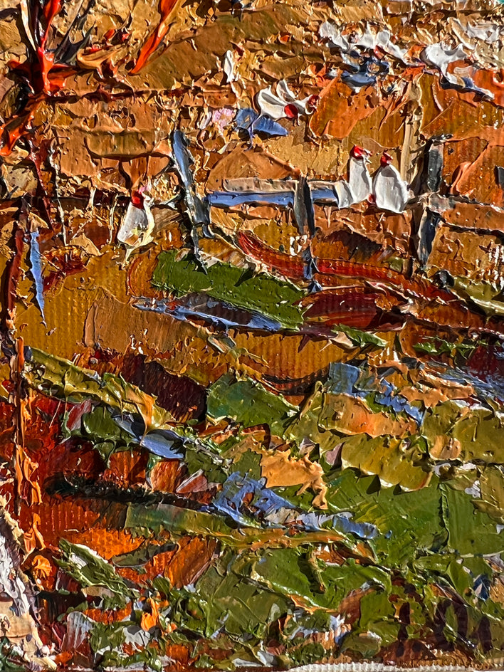 Autumn Afternoon by Oleksiy Ivanyuk |  Closeup View of Artwork 