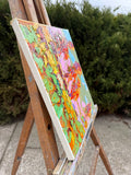 Original art for sale at UGallery.com | Autumn Colors by Oleksiy Ivanyuk | $675 | oil painting | 11.81' h x 13.78' w | thumbnail 2