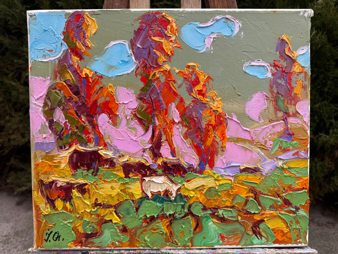 Autumn Colors by Oleksiy Ivanyuk |  Context View of Artwork 