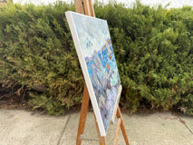 Original art for sale at UGallery.com | Element by Oleksiy Ivanyuk | $900 | oil painting | 15.75' h x 19.68' w | thumbnail 2