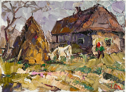 In the Yard by Oleksiy Ivanyuk | Artwork Main Image