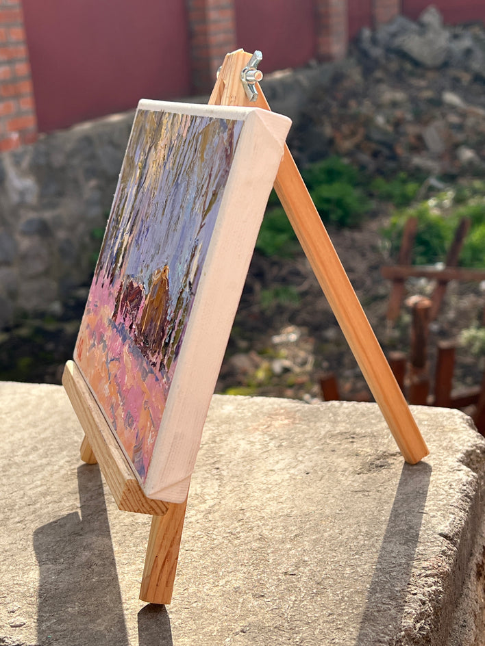 March by Oleksiy Ivanyuk |  Side View of Artwork 