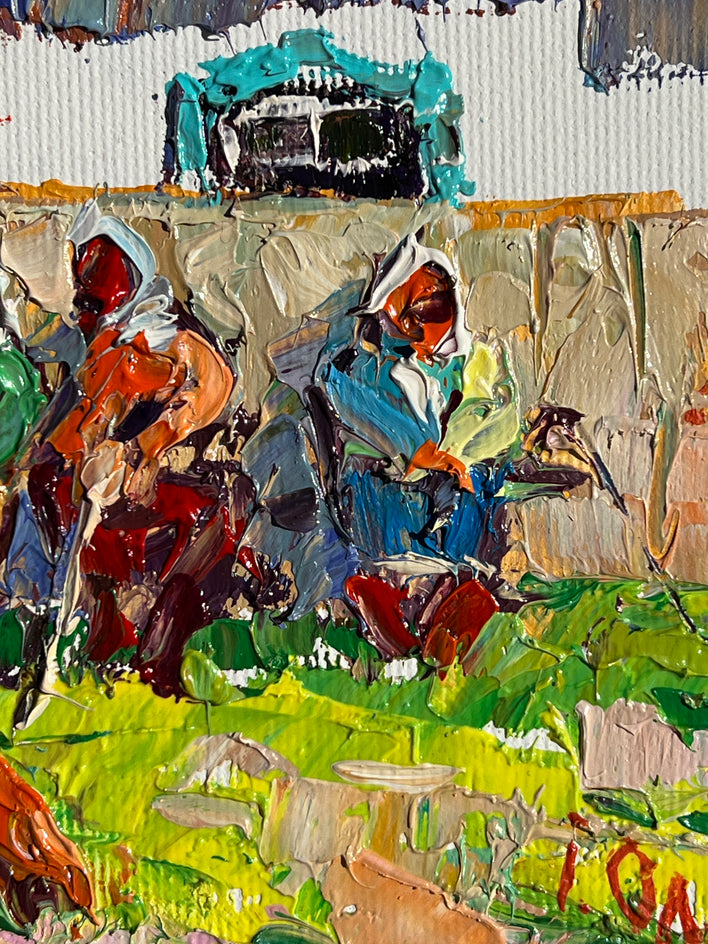 Neighbors by Oleksiy Ivanyuk |  Closeup View of Artwork 