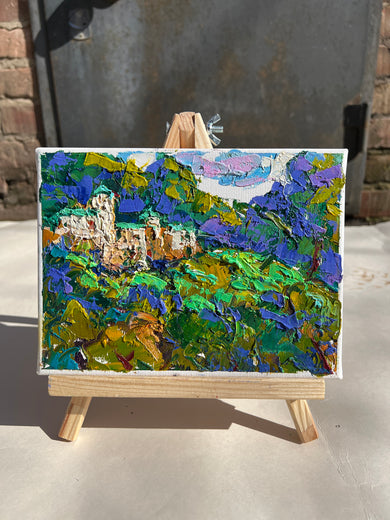 Old City by Oleksiy Ivanyuk |  Context View of Artwork 