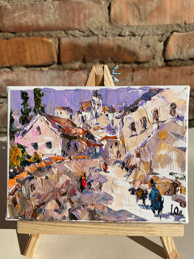 Old Town by Oleksiy Ivanyuk |  Context View of Artwork 
