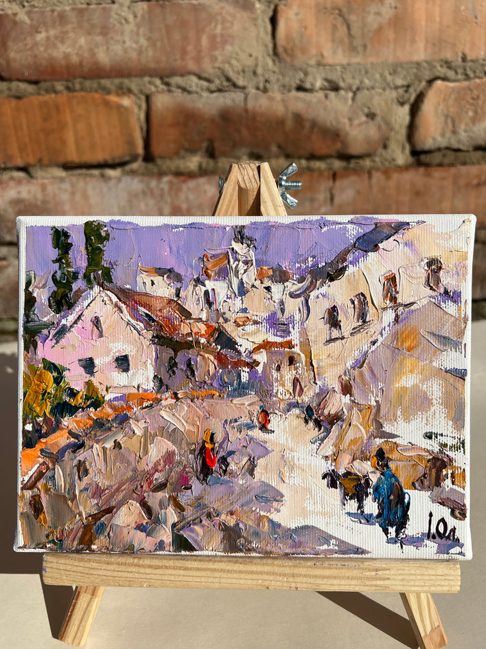 Old Town by Oleksiy Ivanyuk |  Context View of Artwork 
