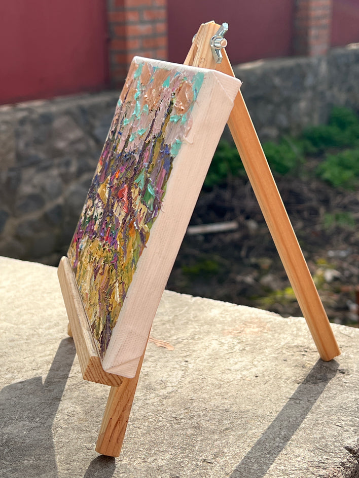 Outskirts of the Village by Oleksiy Ivanyuk |  Side View of Artwork 