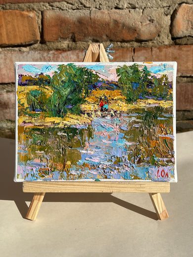 Summer Afternoon by Oleksiy Ivanyuk |  Context View of Artwork 