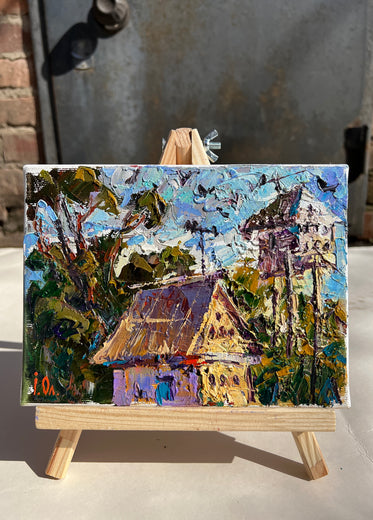 Summer Morning by Oleksiy Ivanyuk |  Context View of Artwork 