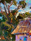 Original art for sale at UGallery.com | Summer Morning by Oleksiy Ivanyuk | $575 | oil painting | 5.9' h x 7.87' w | thumbnail 4