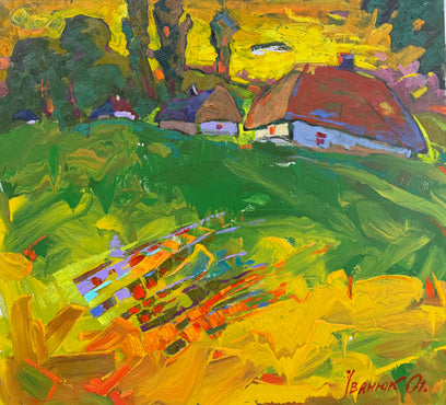 Warm Evening. Summer in the Village by Oleksiy Ivanyuk | Artwork Main Image