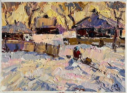 Winter Evening by Oleksiy Ivanyuk | Artwork Main Image