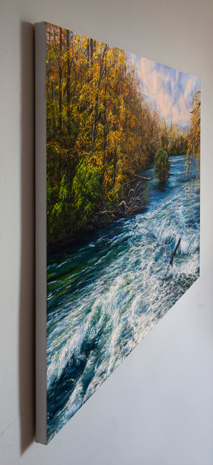 Colorado River by Olena Nabilsky |  Closeup View of Artwork 