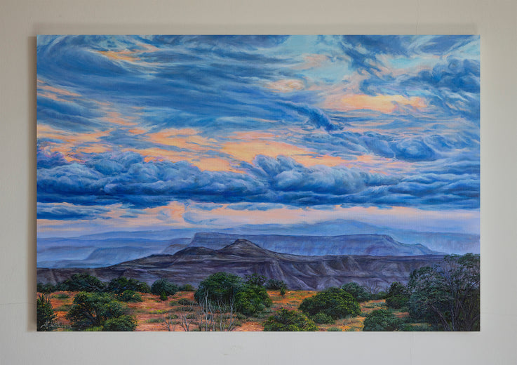 Spring Sky by Olena Nabilsky |  Context View of Artwork 