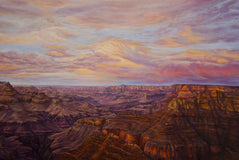 Original art for sale at UGallery.com | Western Lands by Olena Nabilsky | $3,200 | oil painting | 24' h x 36' w | thumbnail 1