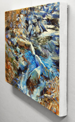 A Moraine at Hedden Park by Onelio Marrero |  Side View of Artwork 