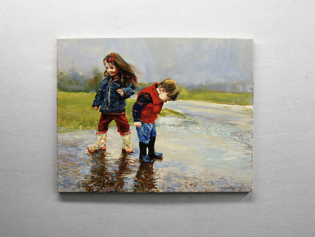 All You Need Is a Puddle by Onelio Marrero |  Context View of Artwork 