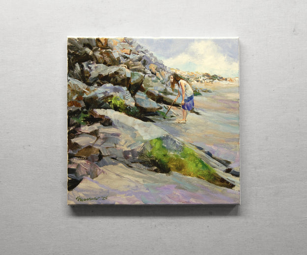 Along the Sea Wall by Onelio Marrero |  Context View of Artwork 