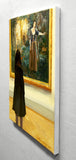 Original art for sale at UGallery.com | Angels and Patrons by Onelio Marrero | $600 | oil painting | 14' h x 11' w | thumbnail 2
