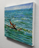 Original art for sale at UGallery.com | Anticipation by Onelio Marrero | $550 | oil painting | 8' h x 10' w | thumbnail 2