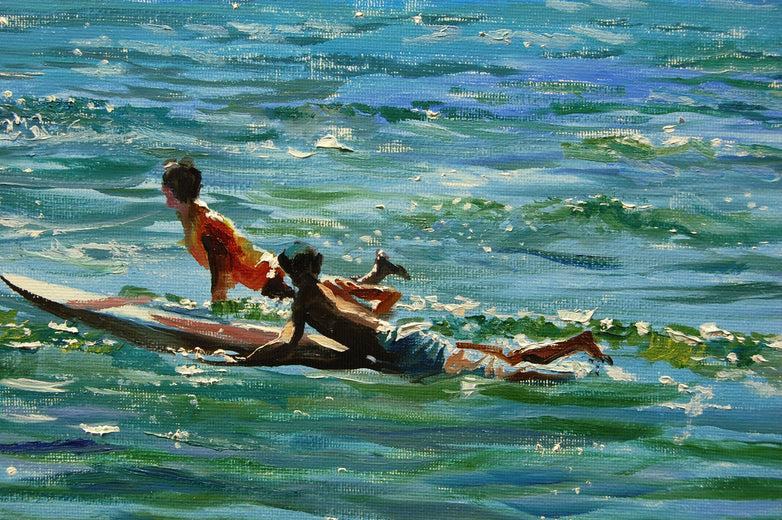Anticipation by Onelio Marrero |   Closeup View of Artwork 