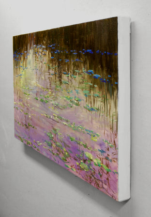 As Evening Descends by Onelio Marrero |  Side View of Artwork 