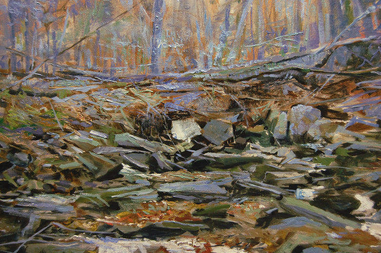 Basalt Moraine by Onelio Marrero |   Closeup View of Artwork 