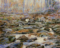 Original art for sale at UGallery.com | Basalt Moraine by Onelio Marrero | $1,225 | oil painting | 20' h x 24' w | thumbnail 1