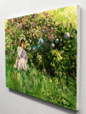 Original art for sale at UGallery.com | Blossoms and Bubbles by Onelio Marrero | $725 | oil painting | 12' h x 16' w | thumbnail 2