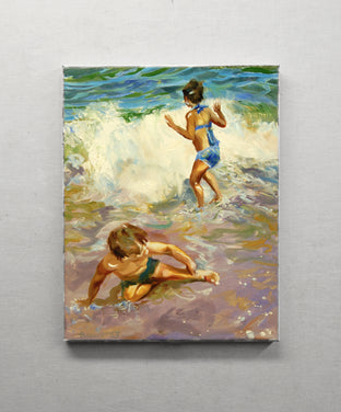 Children in the Rollers by Onelio Marrero |  Context View of Artwork 