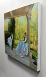 Original art for sale at UGallery.com | Cocktail Hour Preparations by Onelio Marrero | $1,150 | oil painting | 18' h x 24' w | thumbnail 2