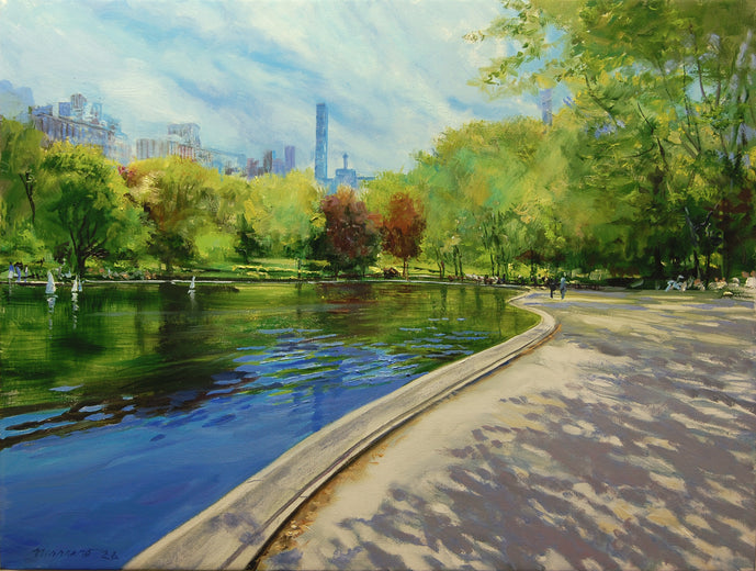 Conservatory Pond by Onelio Marrero |  Artwork Main Image 