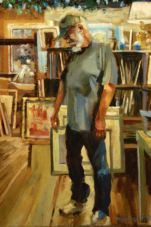 Could It Be? by Onelio Marrero |  Closeup View of Artwork 