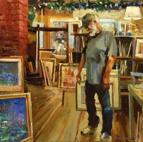 oil painting by Onelio Marrero titled Could It Be?