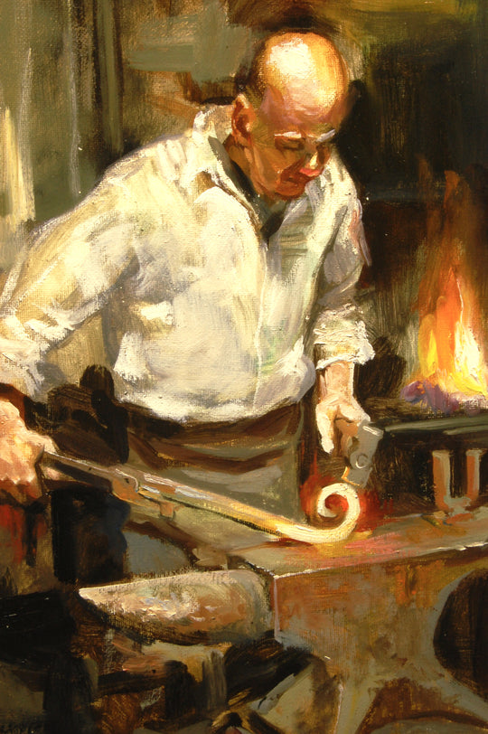 Curling the Iron by Onelio Marrero oil painting UGallery