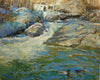 Original art for sale at UGallery.com | Ducks near the Chute in Boonton by Onelio Marrero | $2,000 | oil painting | 24' h x 30' w | thumbnail 1