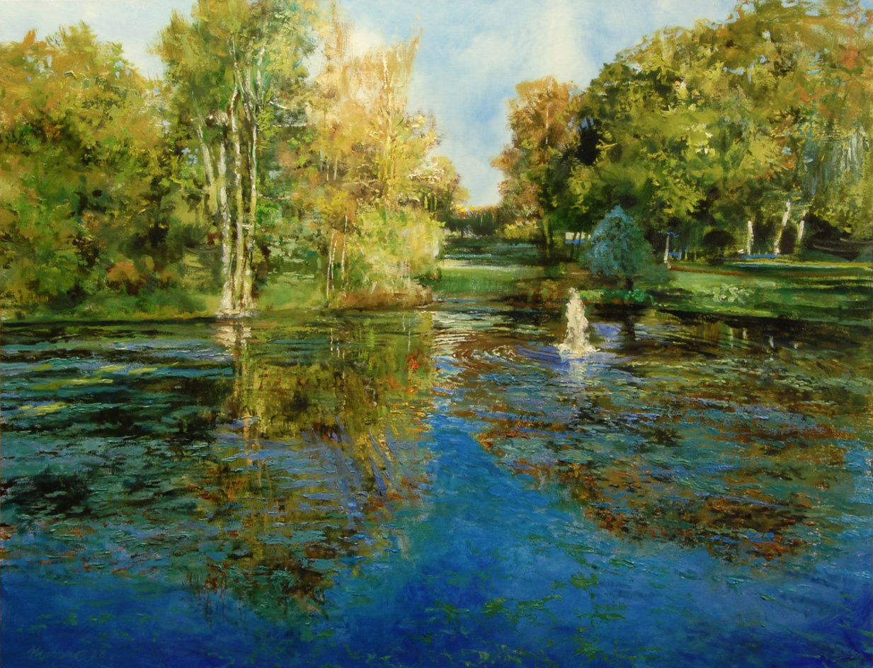 Early Morning at the Irish National Stud Farm by Onelio Marrero |  Artwork Main Image 