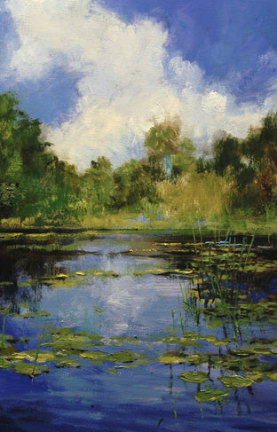 Emergent Reeds by Onelio Marrero |   Closeup View of Artwork 