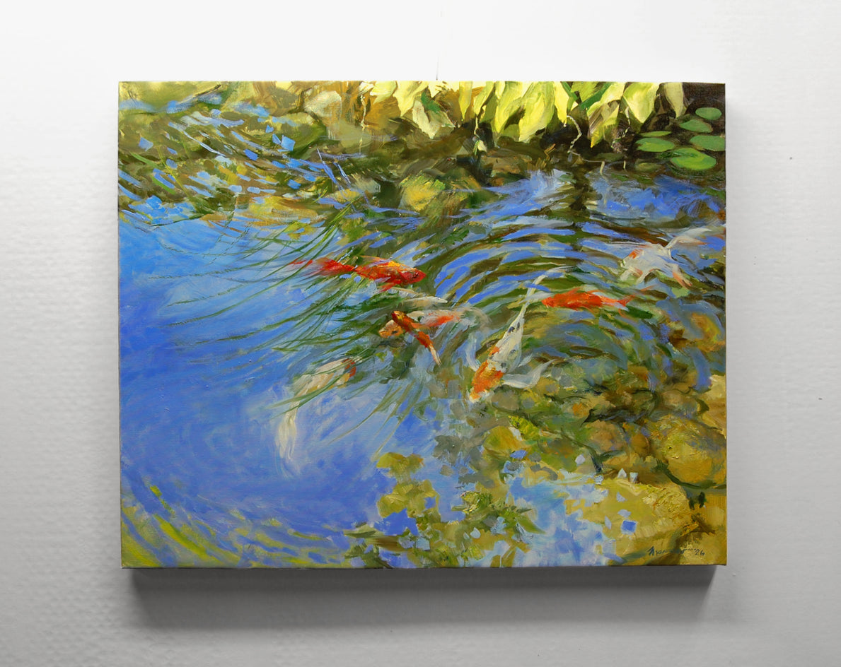 Ephemeral Koi by Onelio Marrero |  Context View of Artwork 
