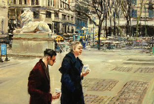 Erudite Hipsters by Onelio Marrero |   Closeup View of Artwork 