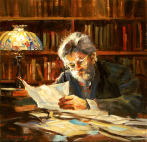 oil painting by Onelio Marrero titled Evaluations