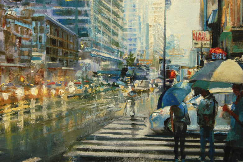 Everyone on a Mission by Onelio Marrero |   Closeup View of Artwork 