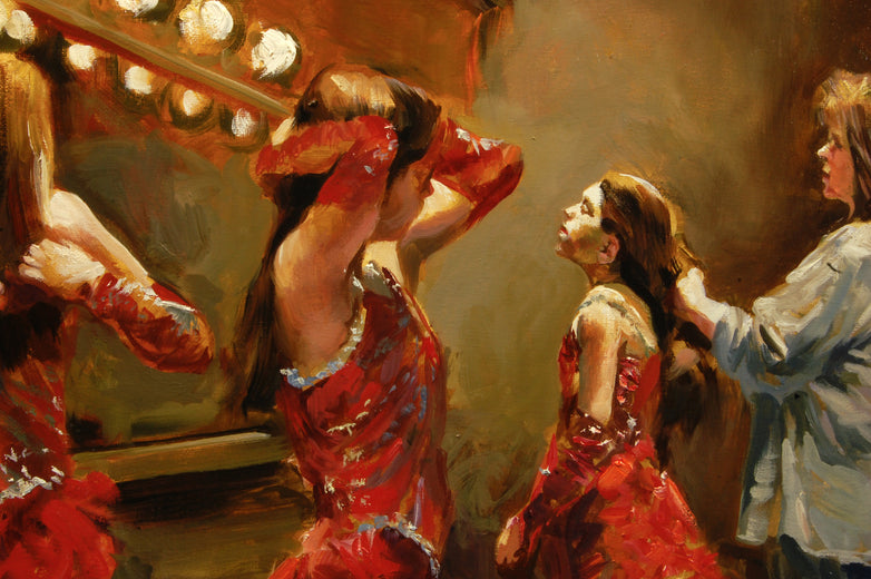 Fighting Time by Onelio Marrero |   Closeup View of Artwork 