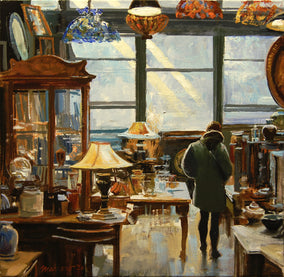 Original art for sale at UGallery.com | First Picks by Onelio Marrero | $625 | oil painting | 12' h x 12' w