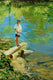 Original art for sale at UGallery.com | Friday, 3PM by Onelio Marrero | $600 | oil painting | 14' h x 11' w | thumbnail 4