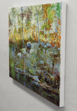 Original art for sale at UGallery.com | From My Kayak by Onelio Marrero | $600 | oil painting | 11' h x 14' w | thumbnail 2