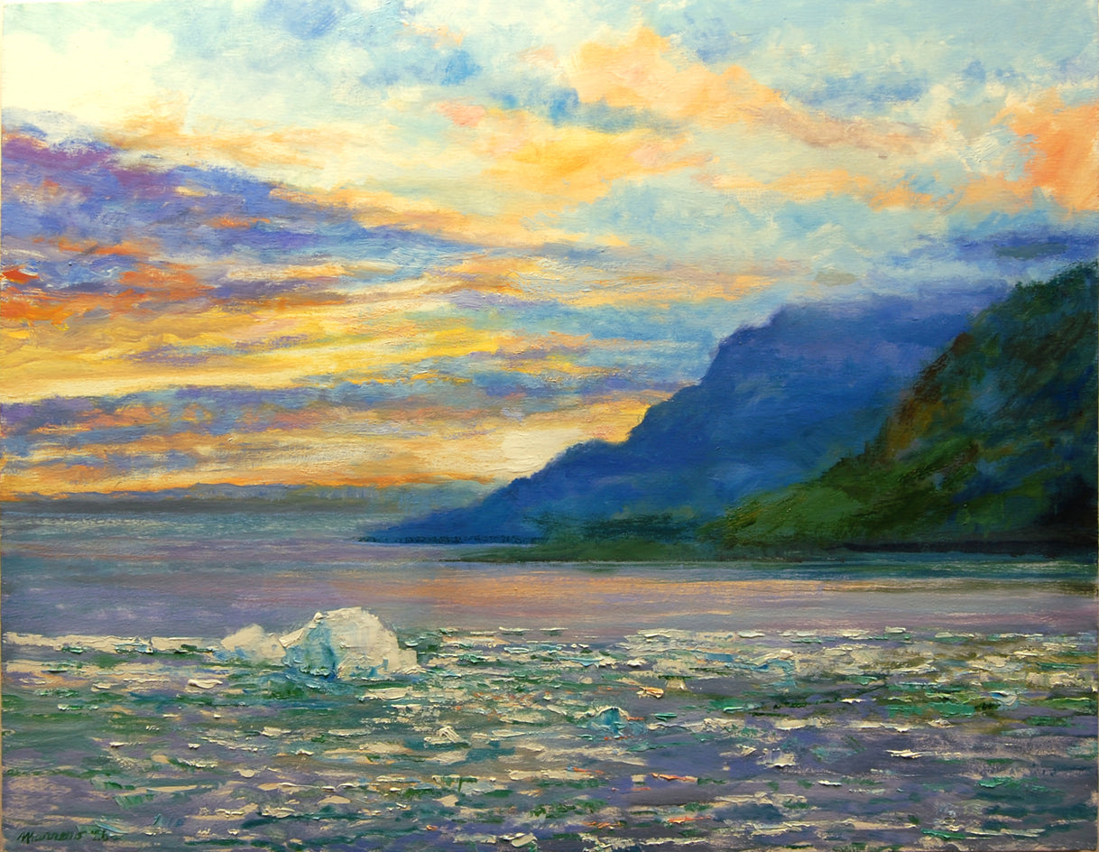 Ice Flows on Yakutat Bay by Onelio Marrero |  Artwork Main Image 