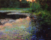 Original art for sale at UGallery.com | Just Enough to Magnetize the Leaves by Onelio Marrero | $1,025 | oil painting | 16' h x 20' w | thumbnail 1