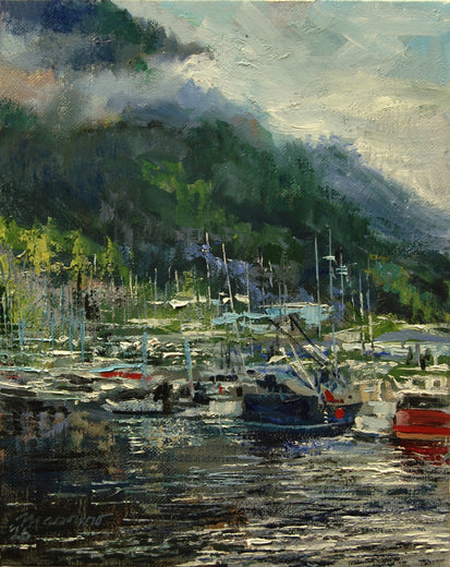 Ketchikan Marina by Onelio Marrero |  Artwork Main Image 